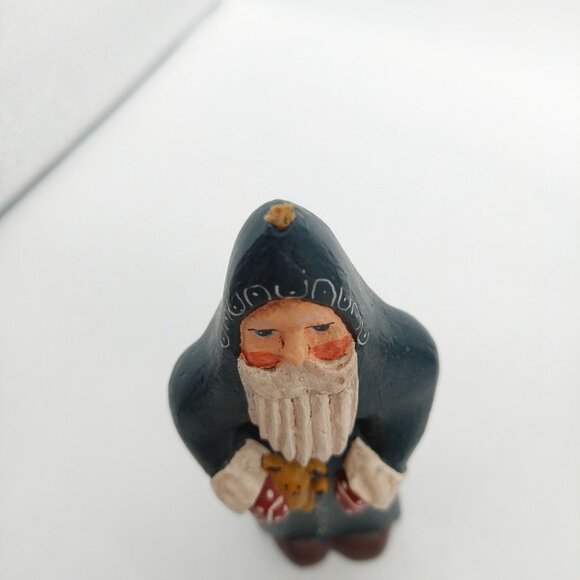 Randy Tate Santa Folk Art Set Of 2 READ - Picture 9 of 16